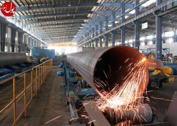 صرفه جویی ارزی با تبدیل ورق های فولادی به لوله