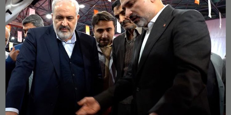 خودنمایی‌های سایپا در حضور وزیر صمت